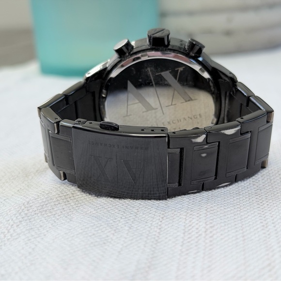 Armani Exchange (AX1271) Chronograph Black Stainless Steel Watch - Picture 4 of 4